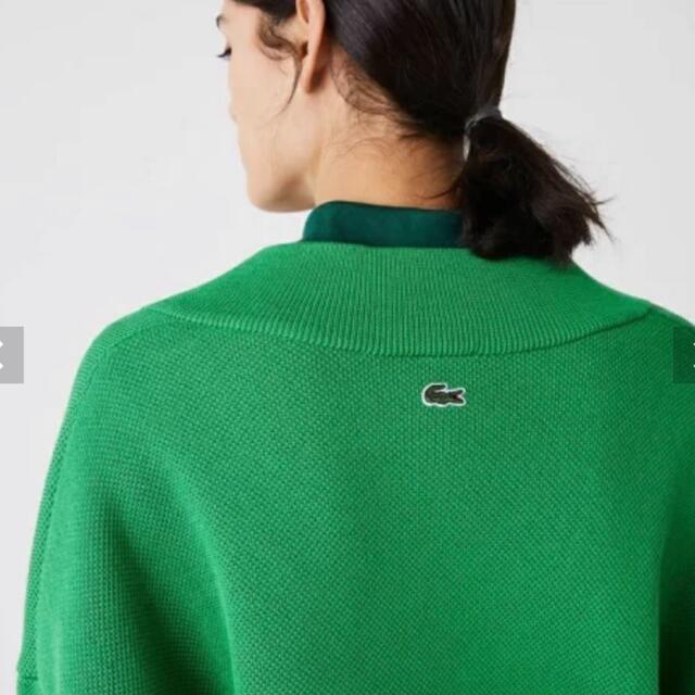 LACOSTE(ラコステ)のLACOSTE LIVE ローゲージワイドVネックセーター メンズのトップス(ニット/セーター)の商品写真