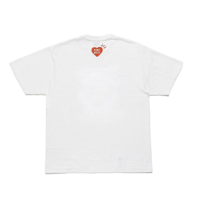 S HUMAN MADE KAWS T-Shirt #1 "White" 1