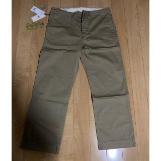 ダブルアールエル(RRL)のRRL BEAMS PLUS チノ VH-63 新品 未使用(チノパン)