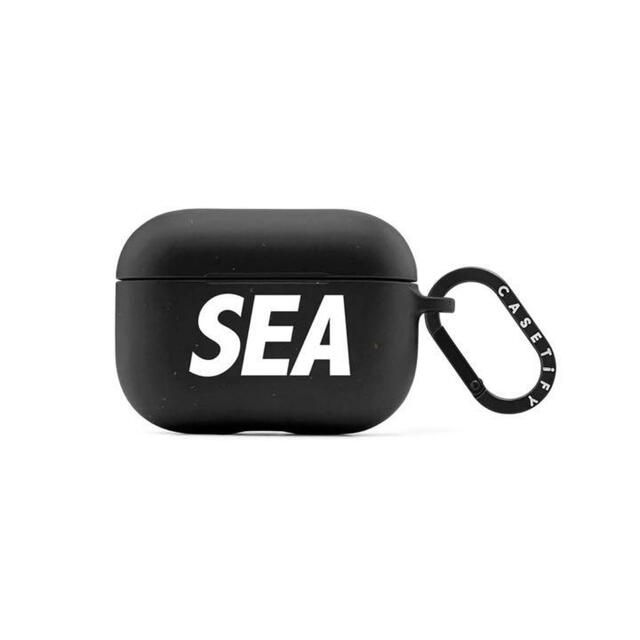 wind and sea air pods ケース Black-