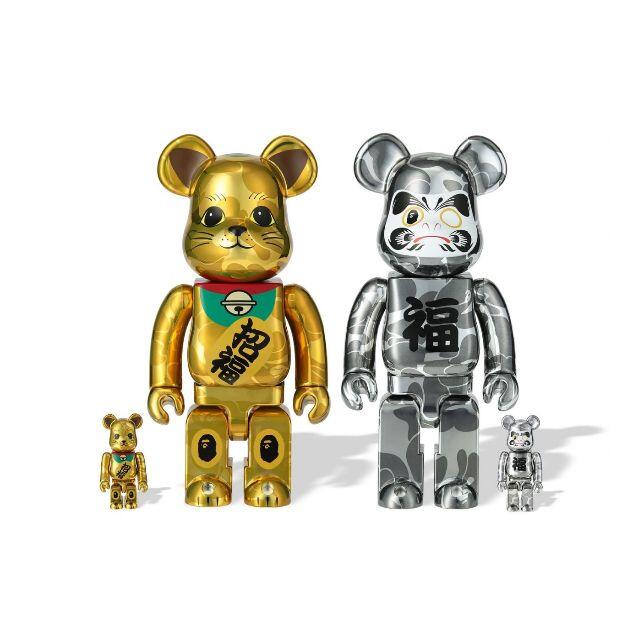 BAPE 2022 NEW YEAR BE@RBRICK 100％ 400％