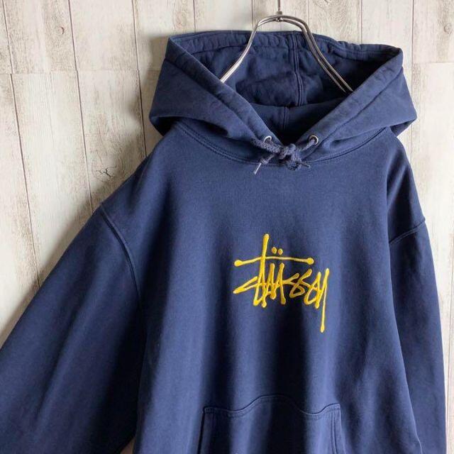 STUSSY - 【希少カラー】ステューシー☆センター刺繍 パーカー 人気 ...