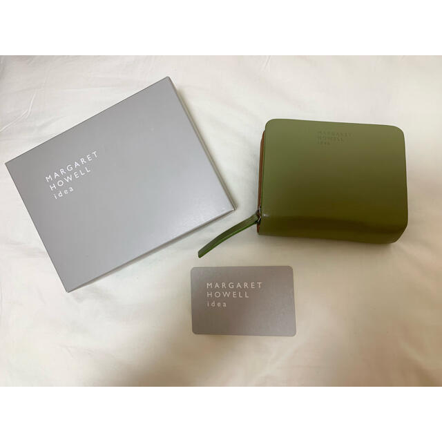 MARGARET HOWELL - マーガレットハウエルアイデア　財布　ピスタチオ　緑