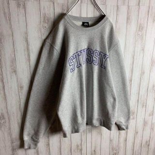 STUSSY - 【最高デザイン】ステューシー☆センター刺繍 スウェット 即 ...