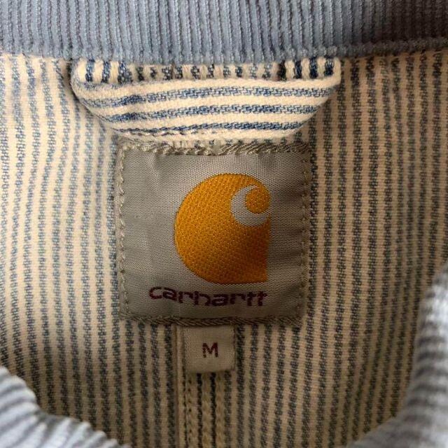 carhartt - 【希少デザイン】カーハート☆ワンポイント 襟コーデュロイ