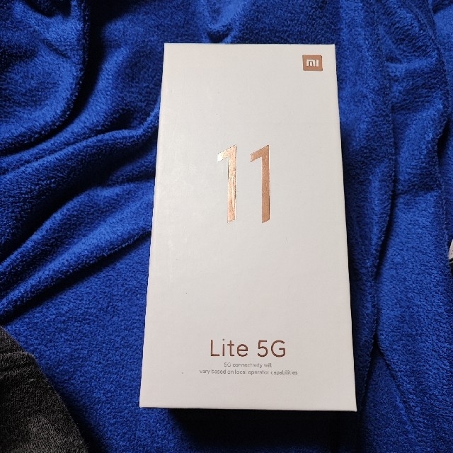 ANDROID(アンドロイド)のXiaomi mi 11 Lite 5g simフリー イエロー スマホ/家電/カメラのスマートフォン/携帯電話(スマートフォン本体)の商品写真