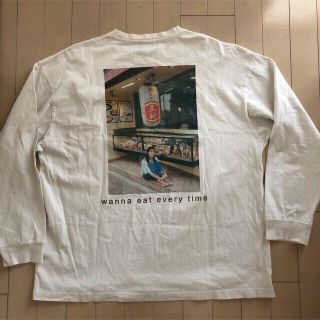 レイジブルー(RAGEBLUE)のヴィンテージ　餃子の王将　フォトプリント　ロンT長袖Tシャツ(Tシャツ/カットソー(七分/長袖))