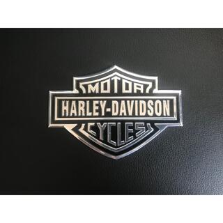 ハーレーダビッドソン(Harley Davidson)のハーレーダビッドソン　アルミ　エンブレム　ステッカー　ハーレー　ロゴ(ステッカー)