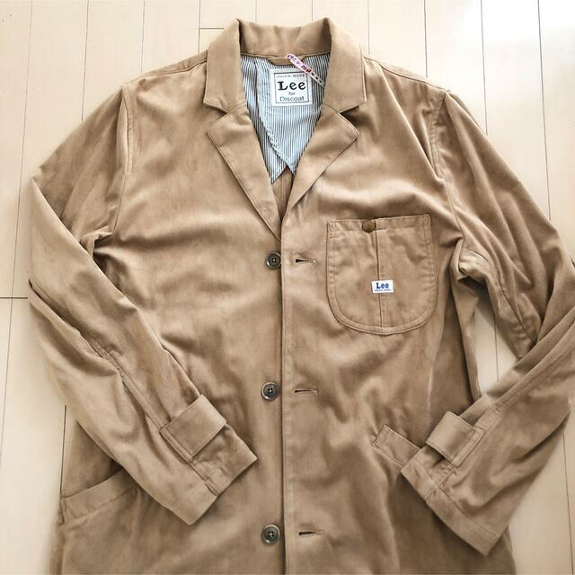 Lee(リー)のLee ユニオンメイド　ショップコート　ロング　スエード ベルベット調 メンズのジャケット/アウター(ステンカラーコート)の商品写真
