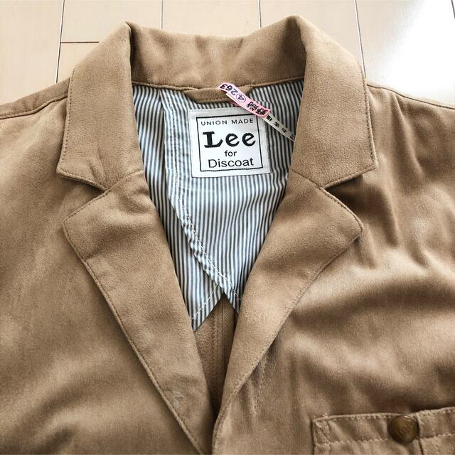 Lee(リー)のLee ユニオンメイド　ショップコート　ロング　スエード ベルベット調 メンズのジャケット/アウター(ステンカラーコート)の商品写真