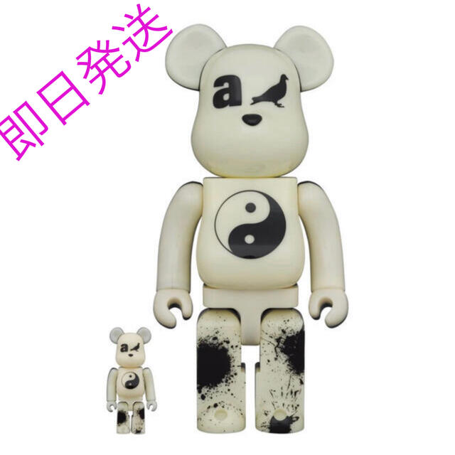 BE@RBRICK×atmos×STAPLE #4 100％ & 400％