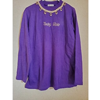 紫 ロンＴ(Tシャツ(長袖/七分))