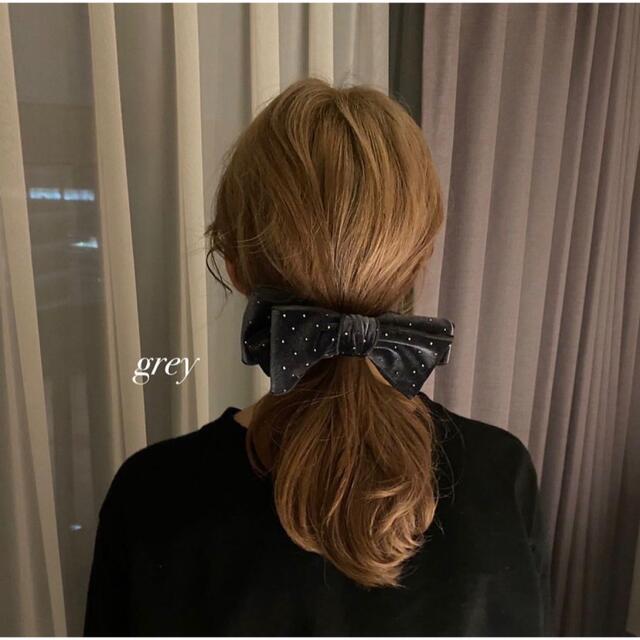 Treat ürself リボン バレッタ レディースのヘアアクセサリー(バレッタ/ヘアクリップ)の商品写真