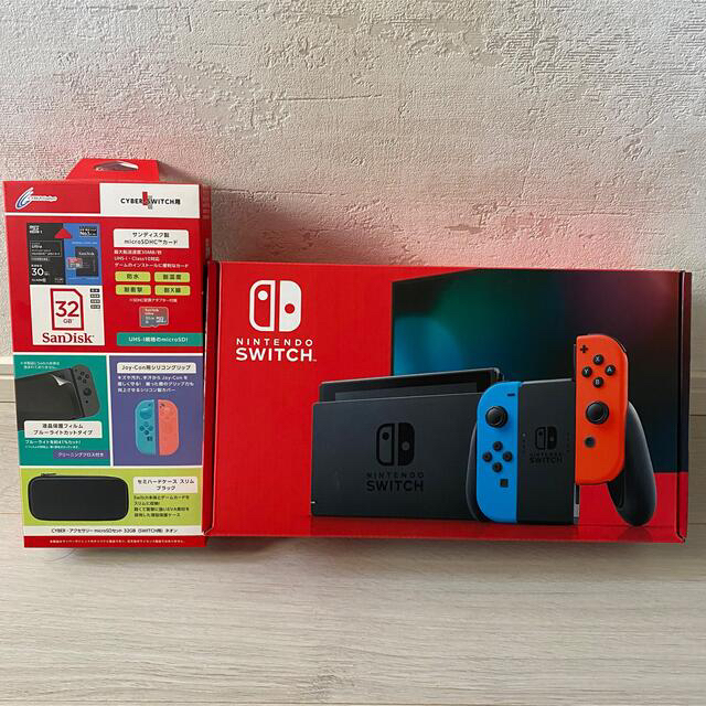 Nintendo Switch JOY-CON(L) ネオンブルー/(R) ネオ