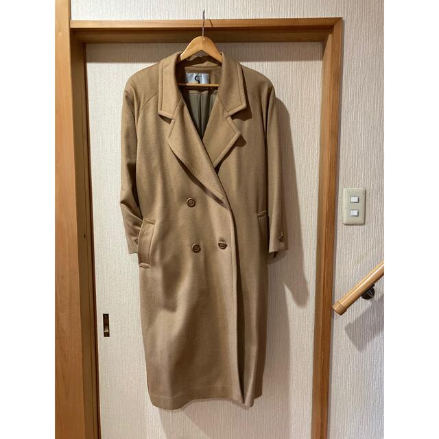 【高級品】カシミヤ100%コート　カシミヤコート レディースのジャケット/アウター(ロングコート)の商品写真