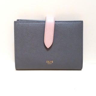 セリーヌ(celine)のCELINE(セリーヌ) 2つ折り財布美品  レザー(財布)