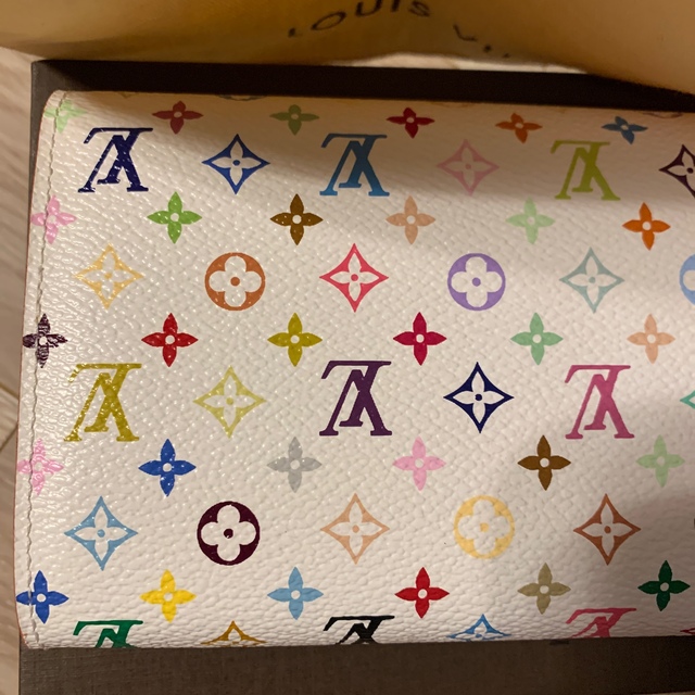 LOUIS VUITTON(ルイヴィトン)の超貴重 未使用品 LOUIS VUITTON マルチカラー ポルトフォイユサラ レディースのファッション小物(財布)の商品写真