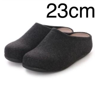 フィットフロップ(fitflop)のフィットフロップ fitflop SHUV FELT  シャビフェルト　ブラック(サンダル)