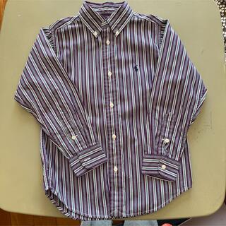 ラルフローレン(Ralph Lauren)のラルフローレン ストライプ ボタンダウンシャツ 120(ブラウス)