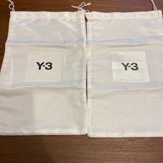 ワイスリー(Y-3)のY-3 巾着シューズバック 2枚セットYohji Yamamoto ギャルソン(エコバッグ)