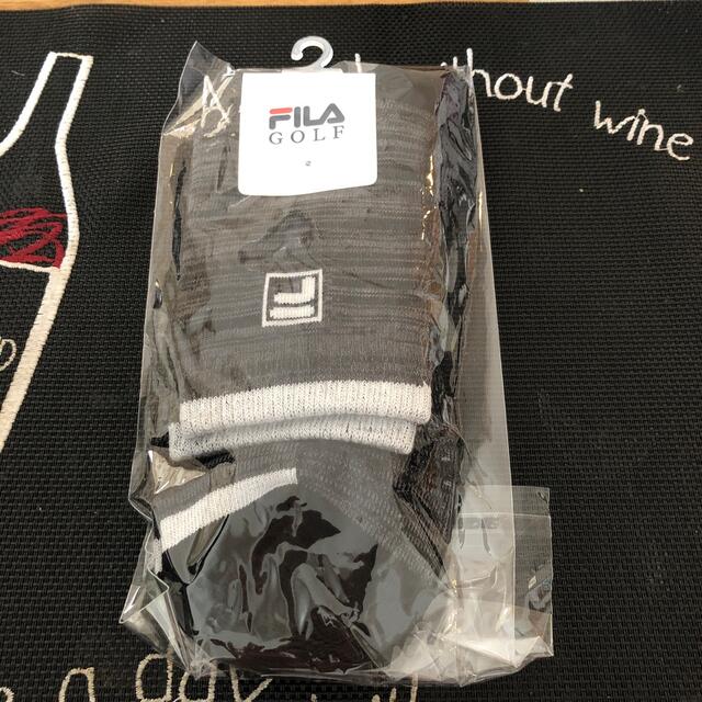 FILA(フィラ)のミント様専用⭐︎FILA GOLF⭐︎ニット帽子　靴下セット メンズのレッグウェア(ソックス)の商品写真