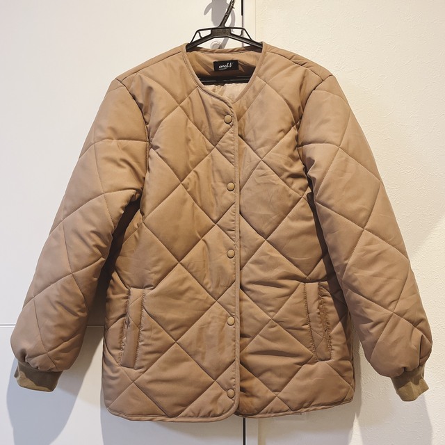 キルティングコート　キルティングジャケット　中綿 レディースのジャケット/アウター(ダウンコート)の商品写真