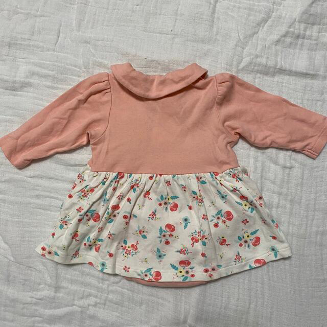 Combi mini(コンビミニ)のCombi mini  ラップワンピース　ロンパース　60-70 キッズ/ベビー/マタニティのベビー服(~85cm)(ロンパース)の商品写真