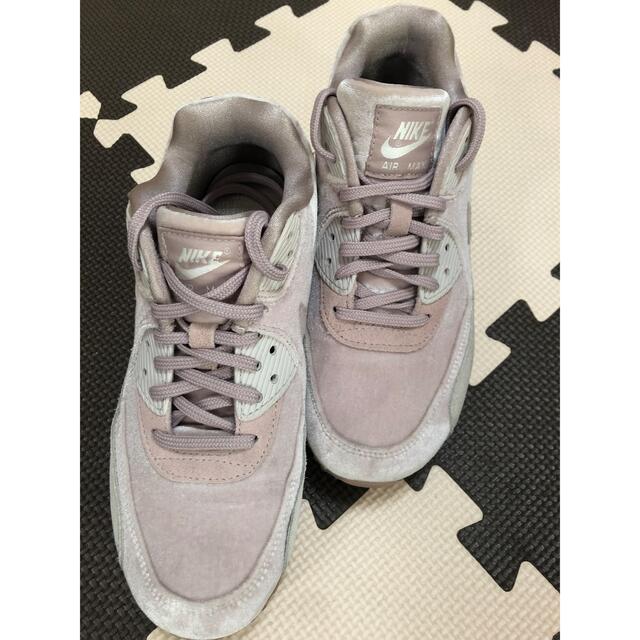 896497-201Nike AIRMAX90 くすみピンク