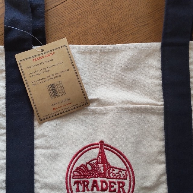 【未使用品】Trader Joe's エコバッグ/トートバッグ レディースのバッグ(トートバッグ)の商品写真