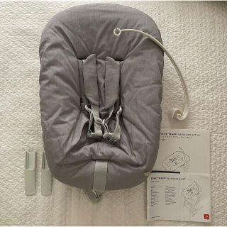 ストッケ(Stokke)の【美品】ストッケ　トリップトラップ　ニューボーンセット(その他)