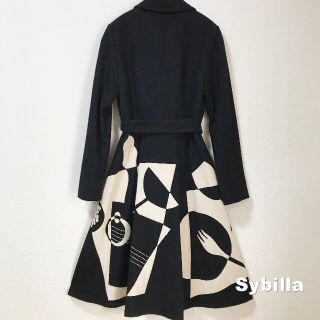 シビラ(Sybilla)の【Sybilla】シビラ アンゴラ カシミヤ混 ロングコート(ロングコート)