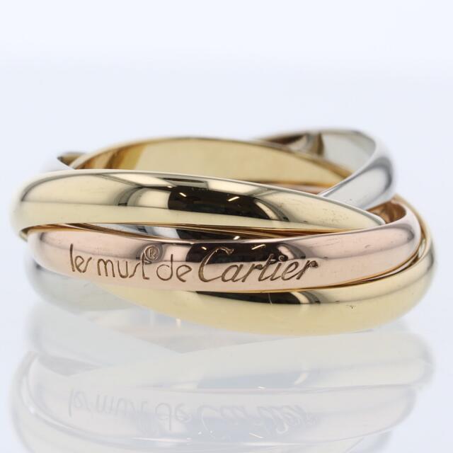 Cartier カルティエ トリニティ 5連 750 スリーカラー リング 指輪