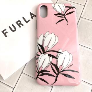 フルラ(Furla)の新品未使用　FURLA iPhoneX.XS用スマホケース　巾着・ショッパーつき(iPhoneケース)