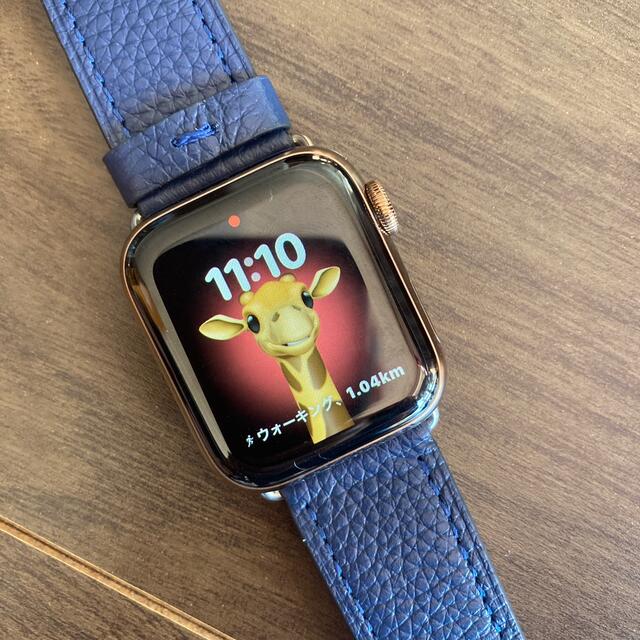 ファッション小物Apple Watch Series5 40mm ステンレス ゴールド セルラー