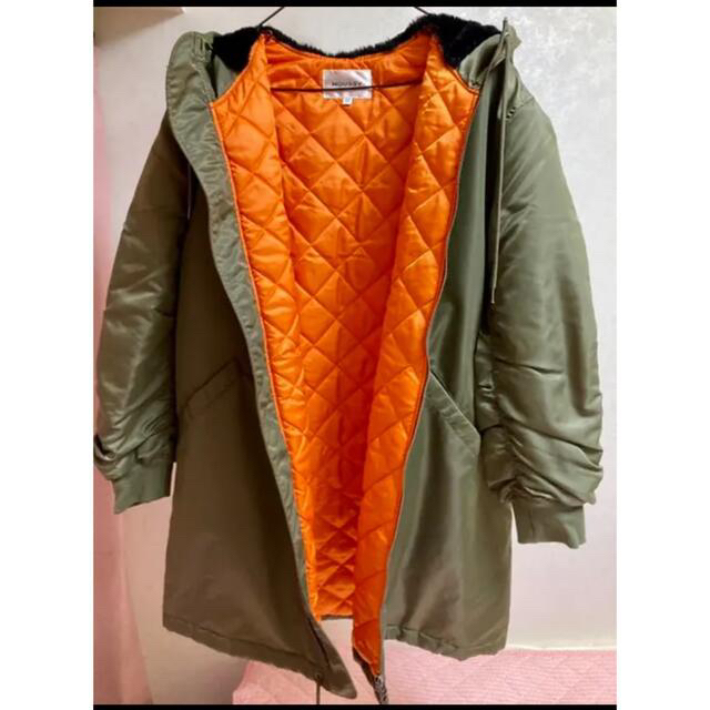 moussy(マウジー)の新品　moussy ダウンコート　 レディースのジャケット/アウター(ダウンコート)の商品写真