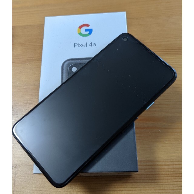 google　pixel4a　simフリー　純正ケース付