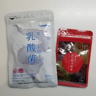 乳酸菌　サプリメント　3ヶ月分　シードコムズ　新品未開封　おまけつき(ダイエット食品)