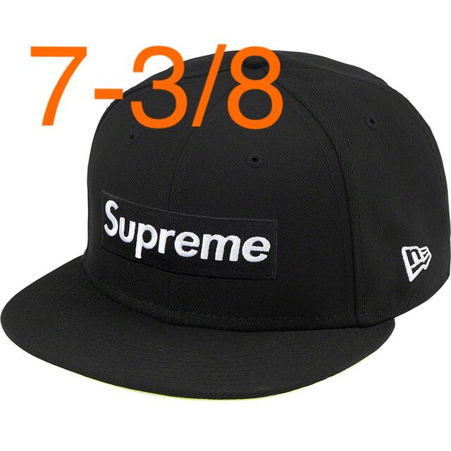 supreme no comp box logo new era 7-3/8