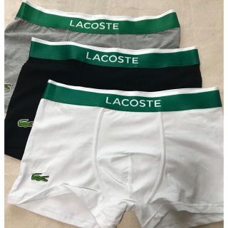 ラコステ(LACOSTE)のLacosteボクサーパンツ3枚セット(ボクサーパンツ)