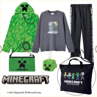 シマムラ(しまむら)のマインクラフト（マイクラ）福袋　6点セット　130㎝(Tシャツ/カットソー)