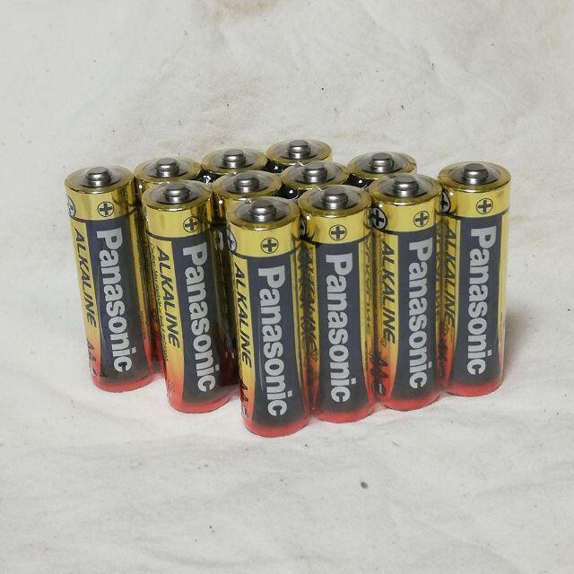 パナソニック 単4電池 12本 アルカリ乾電池 並行輸入 長期保存 スマホ/家電/カメラのスマートフォン/携帯電話(バッテリー/充電器)の商品写真