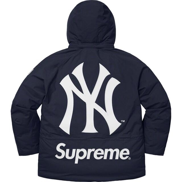 Supreme(シュプリーム)のSupreme®/New York Yankees™ Down Jacket メンズのジャケット/アウター(ダウンジャケット)の商品写真