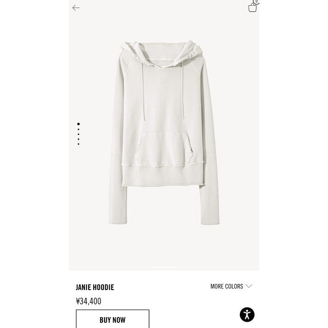 L'Appartement DEUXIEME CLASSE(アパルトモンドゥーズィエムクラス)のNili Lotan Janie hoodie レディースのトップス(パーカー)の商品写真