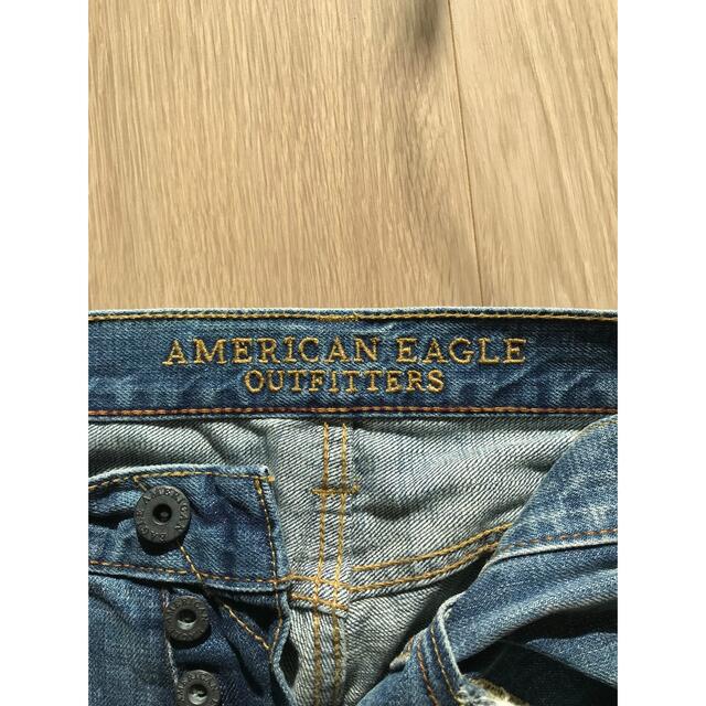 American Eagle(アメリカンイーグル)のアメリカンイーグル　ダメージデニム メンズのパンツ(デニム/ジーンズ)の商品写真