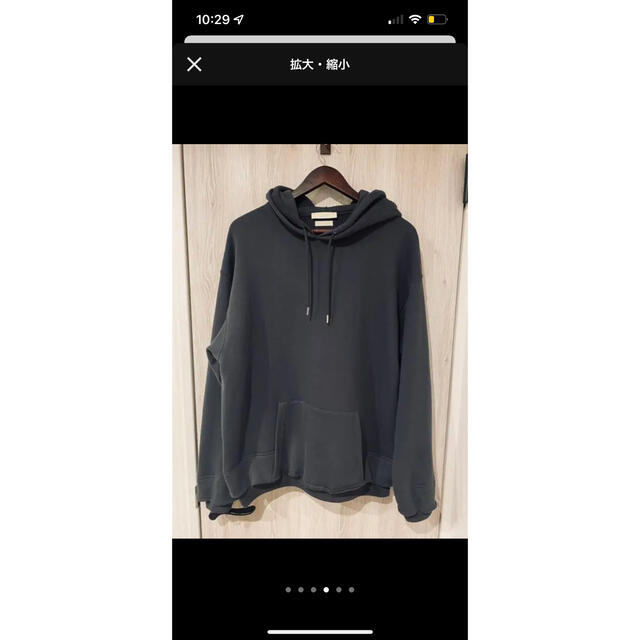 SUNSEA(サンシー)の21aw yoke Resized Wide Hoodie メンズのトップス(パーカー)の商品写真