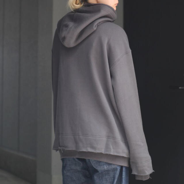 21aw yoke Resized Wide Hoodie 3