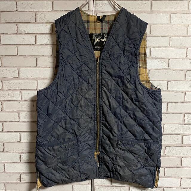 再入荷低価 Barbour - 90s 古着 バブアー キルティングベスト ...