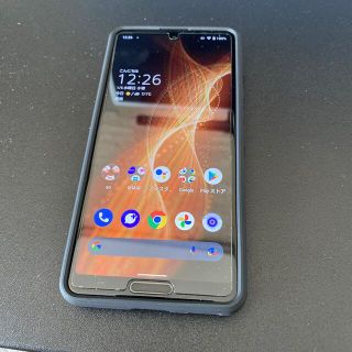 エーユー(au)の【美品】au AQUOS SENSE 5G(スマートフォン本体)