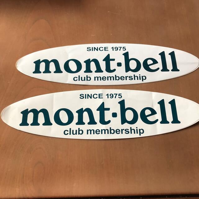 mont bell(モンベル)のmont-bell モンベル ステッカー 2枚 スポーツ/アウトドアのスポーツ/アウトドア その他(その他)の商品写真