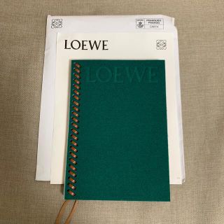 ロエベ(LOEWE)の非売品 LOEWE  ノート メモ帳(ノート/メモ帳/ふせん)